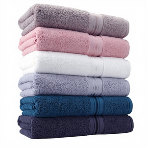 ชุดผ้าขนหนูอาบน้ำเทอร์รี่เนื้อนุ่มฟู หนา 500 GSM คุณภาพสูง ผลิตตามสั่ง 100% ผ้าฝ้าย เป็นมิตรกับสิ่งแวดล้อม แห้งเร็ว เหมาะสำหรับใช้ในห้องน้ำและสปา - Product Image 4