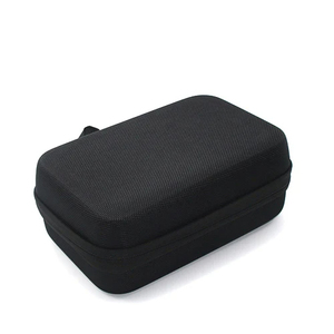 Eco-Friendly Travel-Safe Black PU Tool Case <b>Zipper</b> Big Capacity Statoscope <b>Storage</b> Carry Case Smell Proof Mesh <b>Bag</b> Included - Product Image 1