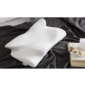 Almohada Cervical de Espuma Viscoelástica con Forma de Mariposa, Almohada Ergonómica para el Cuello para Aliviar el Dolor, Funda Extraíble y Lavable para Todos los Tipos de Dormidores - Product Image 6