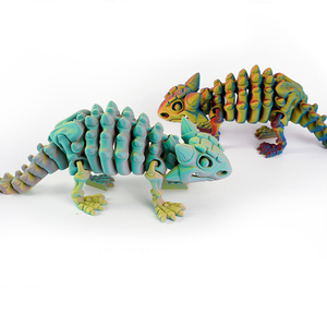 Figurine de dinosaure articulée Ankylosaurus imprimée en 3D, objet de collection préhistorique, décoration de bureau pour adolescents et adultes - Product Image 3