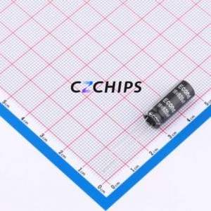 ตัวเก็บประจุอิเล็กโทรไลต์อะลูมิเนียมแบบ Through-Hole 820uF16V8x20GK ขนาด D8xL20 มม. 820uF 20% 16V 1.96A-100kHz - Product Image 1