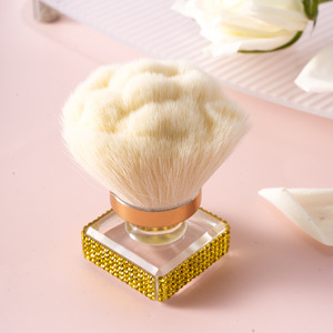Brocha de Uñas con Diamantes de Imitación, Brocha para Polvo de Diamantes, Brocha para Limpiar Polvo de Uñas, Brocha de Maquillaje para Ojos y Rostro con Pedrería - Product Image 3