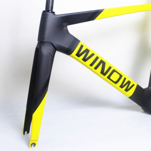 TR011 700C telaio per pista in carbonio completo telaio per bici da pista in carbonio <span class=keywords><strong>con</strong></span> forcella telaio per bicicletta fisso in carbonio T800 - Product Image 2