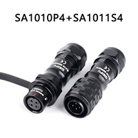 Prise d'aviation étanche WEIPU IP67 SA1010/P2 3 4 5 & SA1011/S2 3 4 5 accessoires de connecteur d'aviation