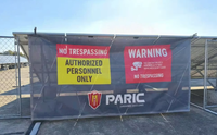Bannière publicitaire personnalisée en maille, bannière suspendue pour promotion routière, grande taille, impression numérique, bâche robuste en PVC, maille de clôture