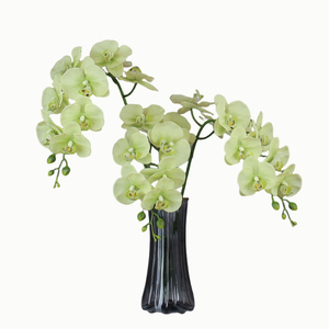 Orchidée Phalaenopsis Artificielle 92cm Effet Naturel, 9 Têtes, Tige Pliable, pour Mariage de Luxe, Décoration Intérieure, Cadeau - Product Image 1