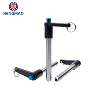 HM238 Factory Outlet Stainless Steel L Handle Fastener Locking Quick Release Pin with Ring