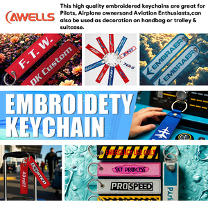 Thêu Twill Chất Liệu Anime Phong Cách Hình Chữ Nhật Móc Chìa Khóa Với Giá Kỹ Thuật Số Thẻ Dog <span class=keywords><strong>Panda</strong></span> Thiết Kế - Product Image 3