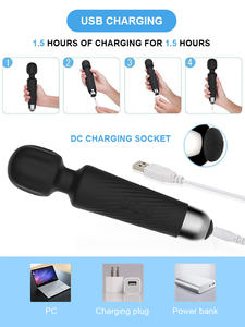 Massaggiatore Vibrante Ricaricabile USB per Adulti, Mini Bacchetta Senza Fili per Lesbiche, Stile Giapponese - Product Image 6