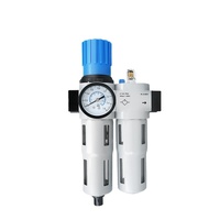 Fournisseur d'usine, séparateur huile-eau pour traitement de l'air, FRC-D-MINI-1/8, régulateur de pression haute pression en deux parties, filtre à air comprimé