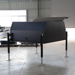 Premium Customizable Aluminum Ute Canopy Durable Lightweight Truck <b>Bed</b> Cover Universal Fit for All Pickup Truck Models - Product Image 6