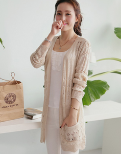 Nuovo Cardigan Estivo da <span class=keywords><strong>Donna</strong></span> in Maglia, Nuova Blusa Lunga da <span class=keywords><strong>Donna</strong></span>, Maglione da <span class=keywords><strong>Donna</strong></span> - Product Image 4