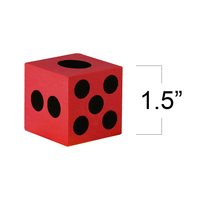 Juego de Dados de Espuma Grandes Cuadrados, Paquete de 24, Temática de Números Coloridos, para Niños, Mejora las Habilidades Matemáticas, Diversión en el Aula y Fiestas