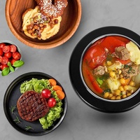 Cosinas Industrial Silver 50 Schalen/Stunde Elektrischer Suppenkessel-Wärmer für Buffet-Restaurants, 50-70°C Warmhaltefunktion