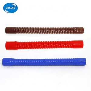 Fabricant de tuyaux en silicone renforcé de fils d'acier <span class=keywords><strong>Tuyau</strong></span> en silicone ondulé inoxydable - Product Image 4