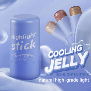 Iluminador en Barra de Gel Refrigerante Multicolor 5g, Natural, de Alta Calidad, Ligero y de Larga Duración para Labios y Mejillas - Product Image 1