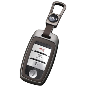 Coques de protection métalliques pour clés de voiture Kia K3 Sportage R Fe K5, K2 Alto, Kia KX3, K4 KX5, KX Cross, Stonic - Product Image 2