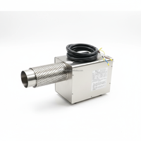 Chauffe-air industriel portable 3KW en acier inoxydable avec débit d'air réglable pour le durcissement des adhésifs, le séchage de la colle, la ligne d'assemblage CE