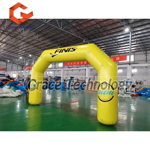 Nước nổi Inflatable sup cuộc đua bắt đầu kết thúc dòng vòm ngoài trời sự kiện lều bóng mô hình với vũ công không khí miễn phí Blower - Product Image 3