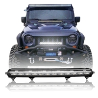 TUFFPLUS-Barre de lumière LED RVB sans vis pour voiture tout-terrain, ATV, 4x4, 14, 20 pouces