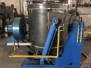 Horno de fusión de chatarra de aluminio de tipo basculante de gas natural GLP propano horno para fundir aluminio - Product Image 5