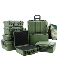 Valise de transport en PP étanche IP67 et antichoc avec intérieur en mousse EVA personnalisable pour appareils photo, amplificateurs audio et stockage polyvalent d'équipements