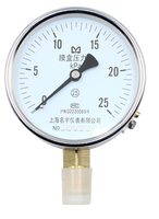Commerciële type 500 Mbar lagedruk capsule-drukmeter Ye-100