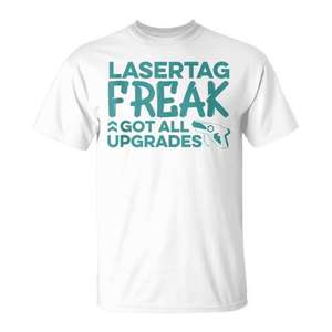 Lasertag Freak Got All Upgrades Lasertag Player Phaser Camiseta sin mangas - Product Image 2