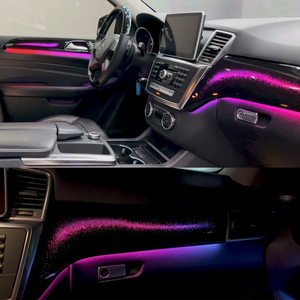 Lumière d'ambiance pour voiture Mercedes-Benz ML GL GLE GLS W166, 64 couleurs, LED Galaxy Piano, accessoires de décoration intérieure automobile - Product Image 3