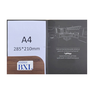 Cartelle Portadocumenti A4 Personalizzate con Logo in Rilievo <span class=keywords><strong>e</strong></span> Tasche per Documenti <span class=keywords><strong>e</strong></span> Biglietti da Visita, Cartella in Carta Premium - Product Image 3