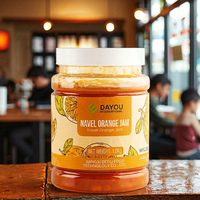 Selai Jeruk Navel Halal Bersertifikat, Menerima Pesanan Grosir Kustom, dengan Daging Buah, untuk Digunakan di Toko Minuman Teh Susu