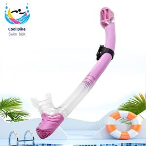 Tuba de plongée en silicone entièrement étanche pour adultes, hommes et femmes, équipement de sport aquatique et de plongée en plein air - Product Image 3