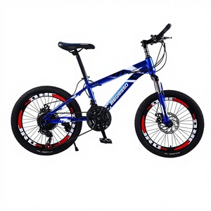 Vélo de montagne pour enfants à 21 vitesses avec frein à disque double, selle confortable, <span class=keywords><strong>fourche</strong></span> à suspension avant, roues de 20 à 22 pouces - Product Image 1