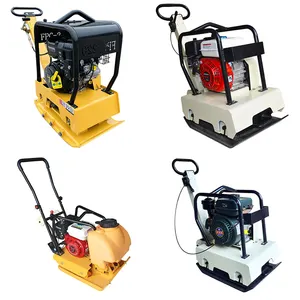 50 Kn Reversable 90kg Ey20 5.0hp Heavy Vibrating Gasoline Or Robin Plate