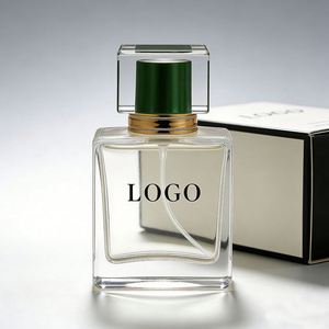 Factory Price 30ml Square Glass Spray <b>Bottles</b> with Screen Spray Thick Bottom Refillable Fine <b>Mist</b> Containers for Cosmetics - Product Image 3