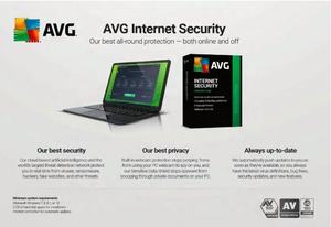Software Antivirus de Protección de Privacidad en Línea para PC/Mac/Android/Linux, 1 DISPOSITIVO/1 AÑO, Código en Línea para AVG Internet Security 2022 - Product Image 3