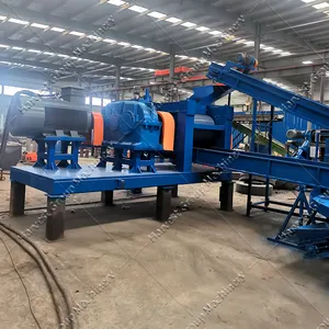 Full Automatic Type Scrap Tyre Recycling Line For Sale