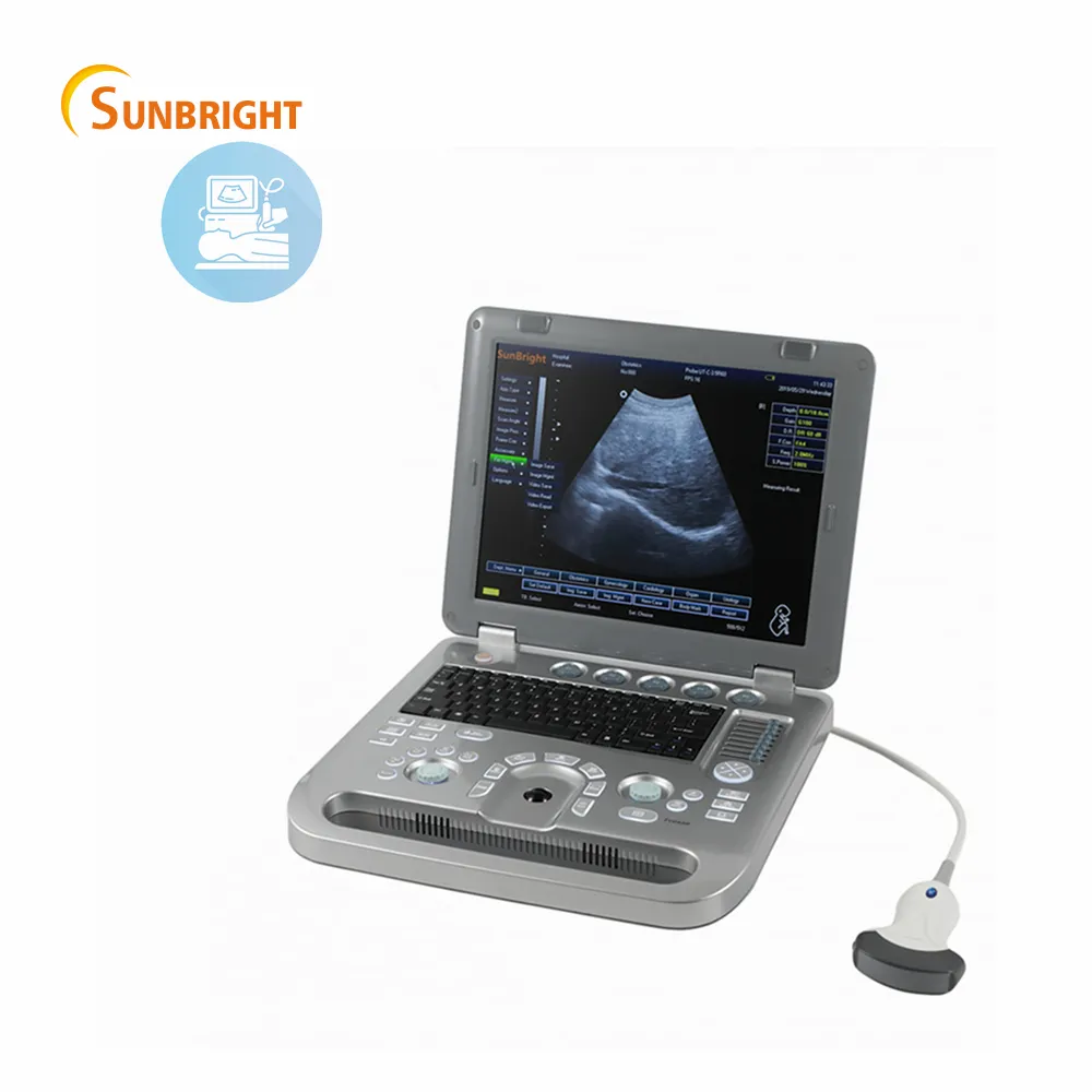 Latest top rated bedside diagnostic modern laptop pocket ultrasound sonography machine with affordable on line price