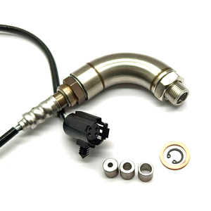 Conector de Extensión de Rosca J-Style M18x1.5, Soporte de Escape Ajustable, Conector de Rosca de Precisión CNC con 3 Inserciones para Flujo de Gas - Product Image 1