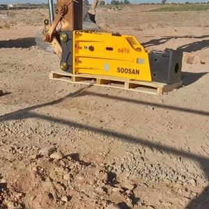 SOOSAN Hydraulic Breaker Sb 70 BOX TYPE for 16-21 Ton Excavators 1 Year Warranty Includes Engine & Motor for Report & Video - Product Image 5