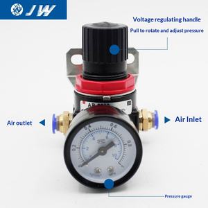 Régulateur de pression d'air pneumatique neuf d'origine avec manomètre et support, série AR2000 AR3000 AR4000, compresseur d'air, vanne de réduction - Product Image 4