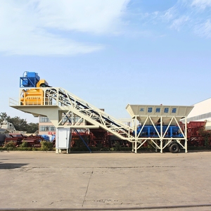 Planta Mezcladora de Concreto Móvil Portátil Nueva, de 25-75m3/h, Lista para Usar, para Diversos Equipos Mecánicos - Product Image 2