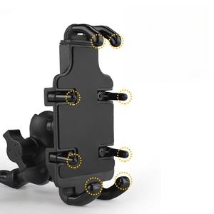 Support de téléphone en aluminium pour moto, support de navigation, support de téléphone pour motos, supports pour motos - Product Image 2