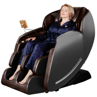 Silla de Masaje 3D SL-Track Moderna con Entrega Rápida en 7 Días, Stock en China, Gravedad Cero, Programas Automáticos, Control por APP, Detección de Salud y Calefacción