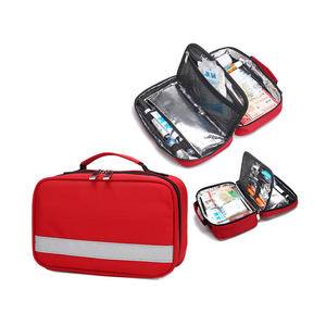 Draagbare Gekoelde Geïsoleerde EHBO-Doos Medicijnzak Kleine Noodpakket Voor Onderweg Insuline Koeltas - Product Image 1