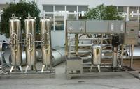 En stock RO-1000 Système de traitement de l'eau par osmose inverse à deux étages pour machine d'emballage de sachets liquides avec petite entreprise