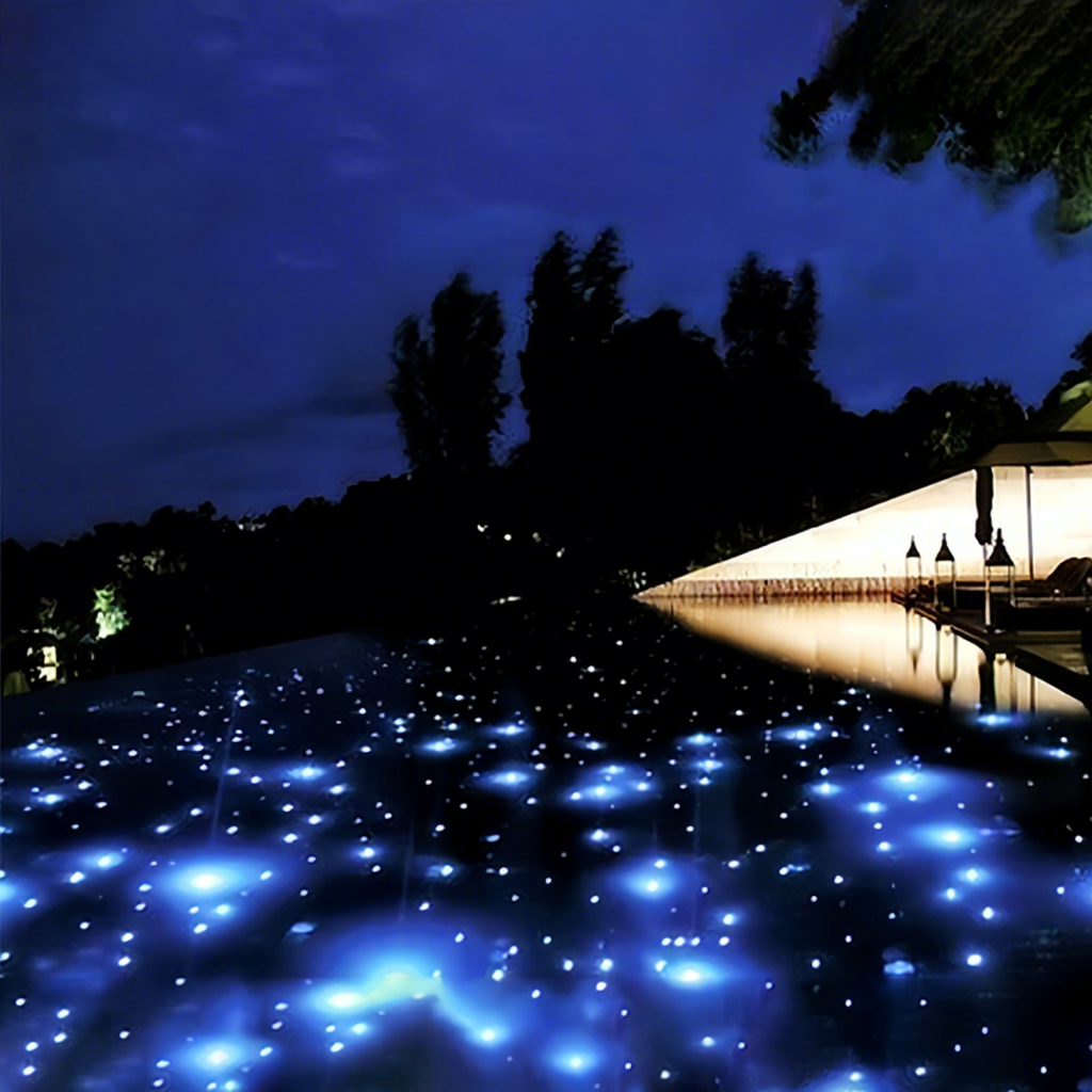 Star Sky Fiber Optic Swimming Pool Light Pool Underwater Star Light Swimming Pool Starry Fiber Optic Lighting