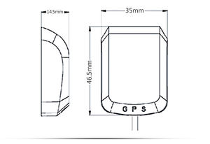 Antena GPS Externa GNSS con Conector SMA - Product Image 3