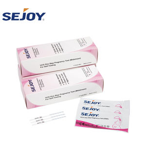 Sejoy lecture rapide <span class=keywords><strong>hcg</strong></span> kit de <span class=keywords><strong>test</strong></span> de grossesse fabricants kit de <span class=keywords><strong>test</strong></span> rapide d'urine bandelette de <span class=keywords><strong>test</strong></span> de grossesse urinaire - Product Image 5