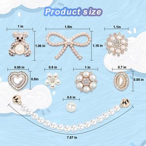 Abalorios para Bolsos Bogg Bag: Perlas, Flores, Lazos y Cadenas para Bolsos Bogg Bag y Bolsos de Playa Simply Southern - Accesorios y Adornos - Product Image 6